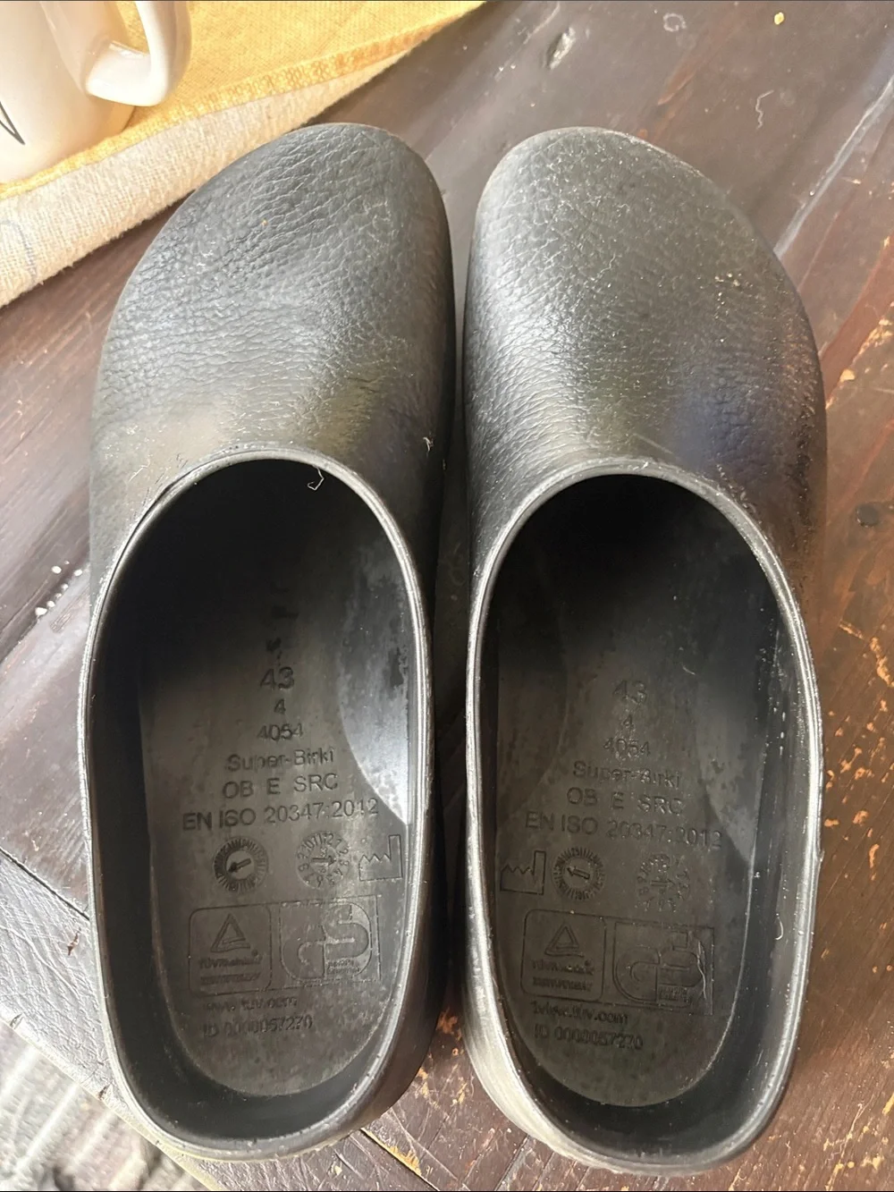 Birkenstock professional work clogs. Black. Size 43/10 men’s